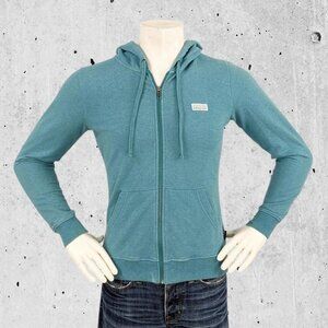 Patagonia Hoodie Sweatshirt Size Small Teal Full Zip